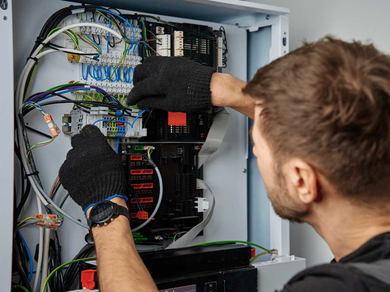 panneau électrique maison neuve